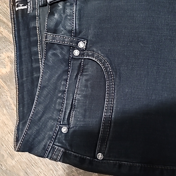 Gently Loved blue jeans woman size 10p made by French Dressing Jeans Olivia Edit - Picture 6 of 16